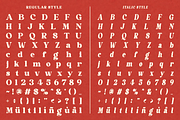 Bolstia - Retro Display Serif, a Serif Font by roomspace creative lab (Thumbnail 9 of 9)