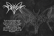 Regolax | Black Metal Font, a Blackletter Font by Denustudios (Thumbnail 4 of 12)