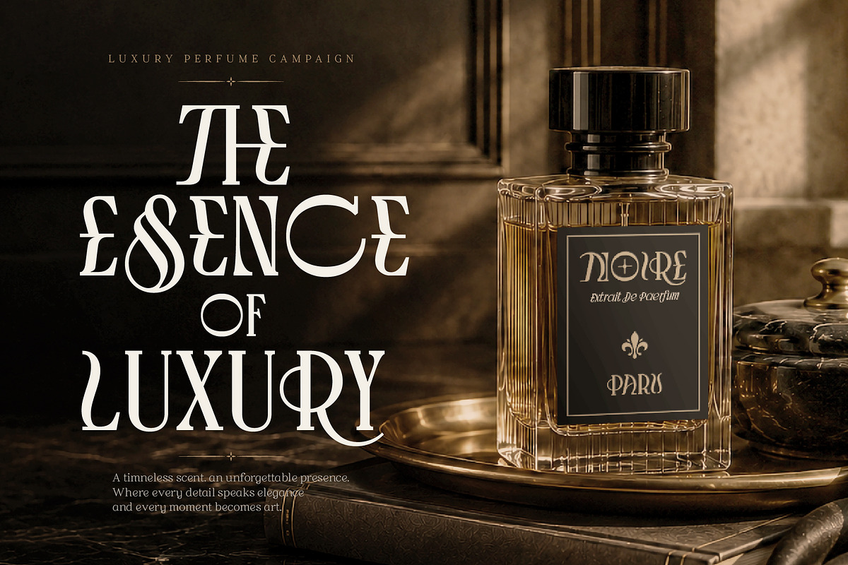 The Villas Luxury Display Serif, a Serif Font by Nollev (Photo 2 of 11)