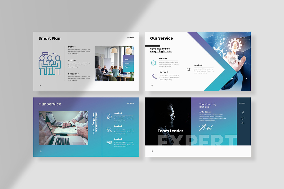 Company Proposal Templae, a Presentation Template by slidestock55 (Photo 6 of 10)