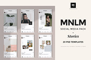 MNML Social Media Pack & Stories, a Social Media Template by Rystudio (Thumbnail 12 of 12)