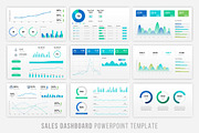 Sales Dashboard Powerpoint, a Presentation Template by Brandearth RRGraph (Thumbnail 3 of 6)