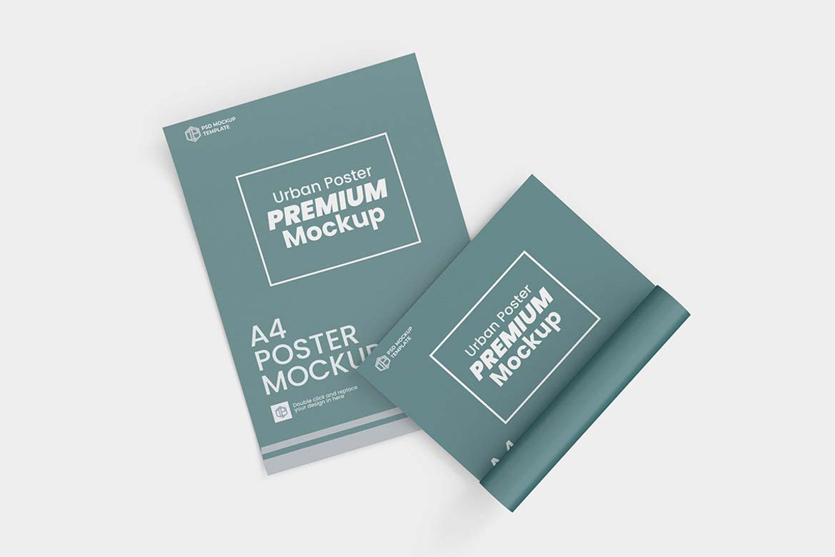 Rolled Poster Mockup, an Advertising Mockup by tiyasprabawa (Photo 4 of 4)