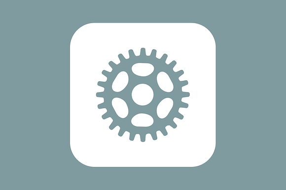 6 Settings And Cog Icons