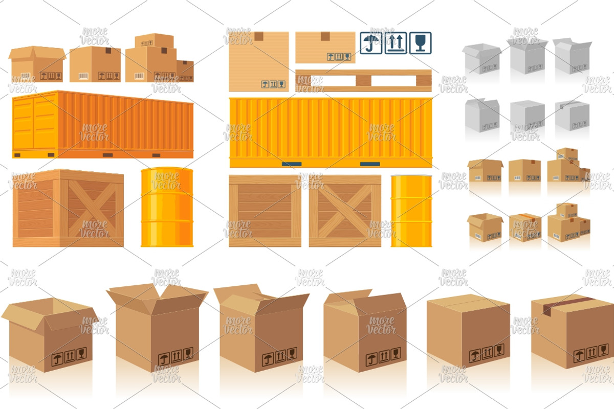 box, pallet, container,crates barrel