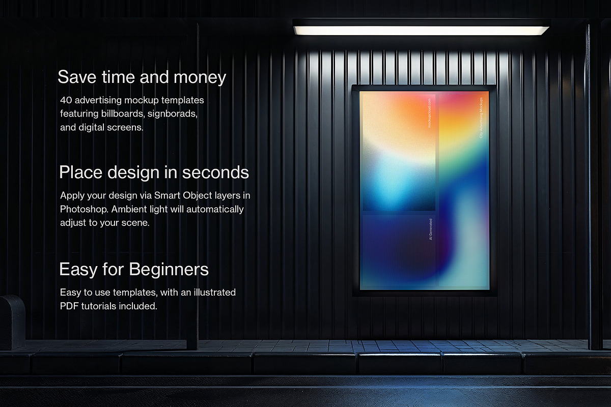 City Advertising Mockups Bundle, an Advertising Mockup by Mockup Cloud (Photo 16 of 41)