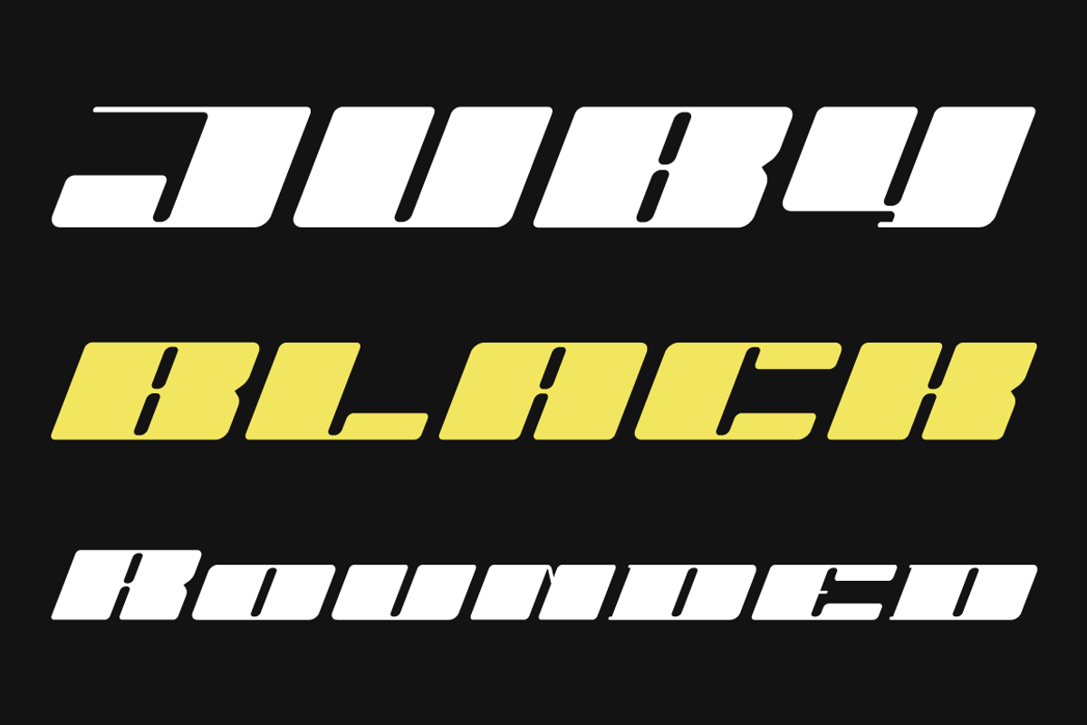 JUBY Rounded, a Font by Fontsphere (Photo 7 of 9)