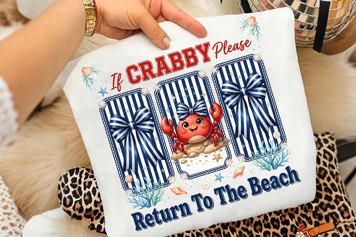 Coquette Bow If Crabby Beach PNG, an Illustration by CreationArt (Photo 7 of 9)