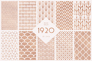 1920 Art Deco Seamless Patterns, a Pattern Graphic by The Paper Town (Thumbnail 11 of 15)