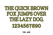 Simple Groovy – Retro Display Font, a Serif Font by KiddoGlyphs Studio (Thumbnail 4 of 4)
