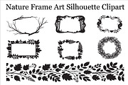 Decorative Nature Frame Silhouette, a Graphic by BIPLOB EXPERT (Thumbnail 1 of 8)