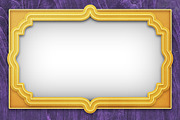 Classical Golden Picture Frame, a Decorative Illustration by UoaHH (Thumbnail 1 of 3)