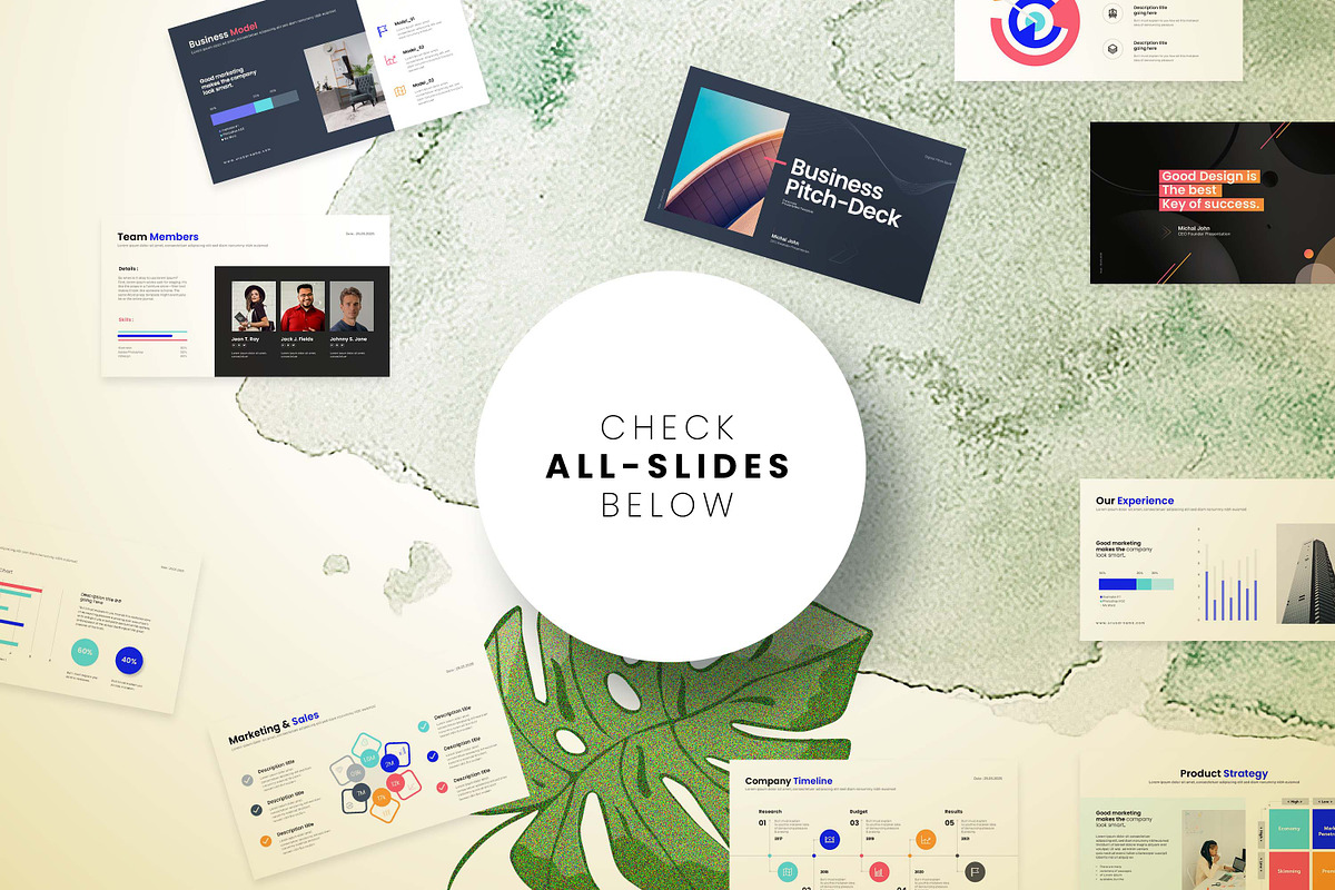 Business Pitch Deck Powerpoint, a Presentation Template by GoldenPixelStudio (Photo 6 of 26)
