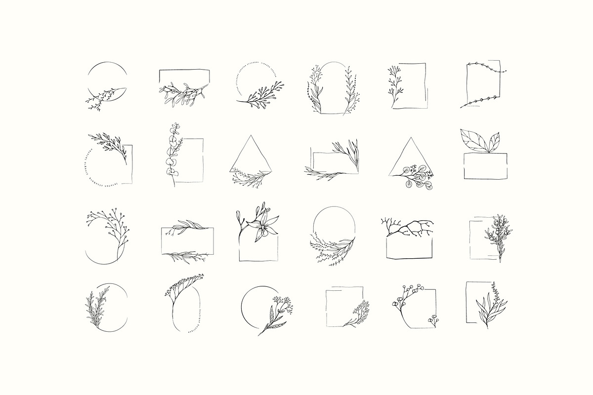 Winter Foliage collection, a Decorative Illustration by Merfin (Photo 6 of 14)