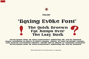 Boxing Evoke, a Blackletter Font by Bramcreative (Thumbnail 6 of 8)