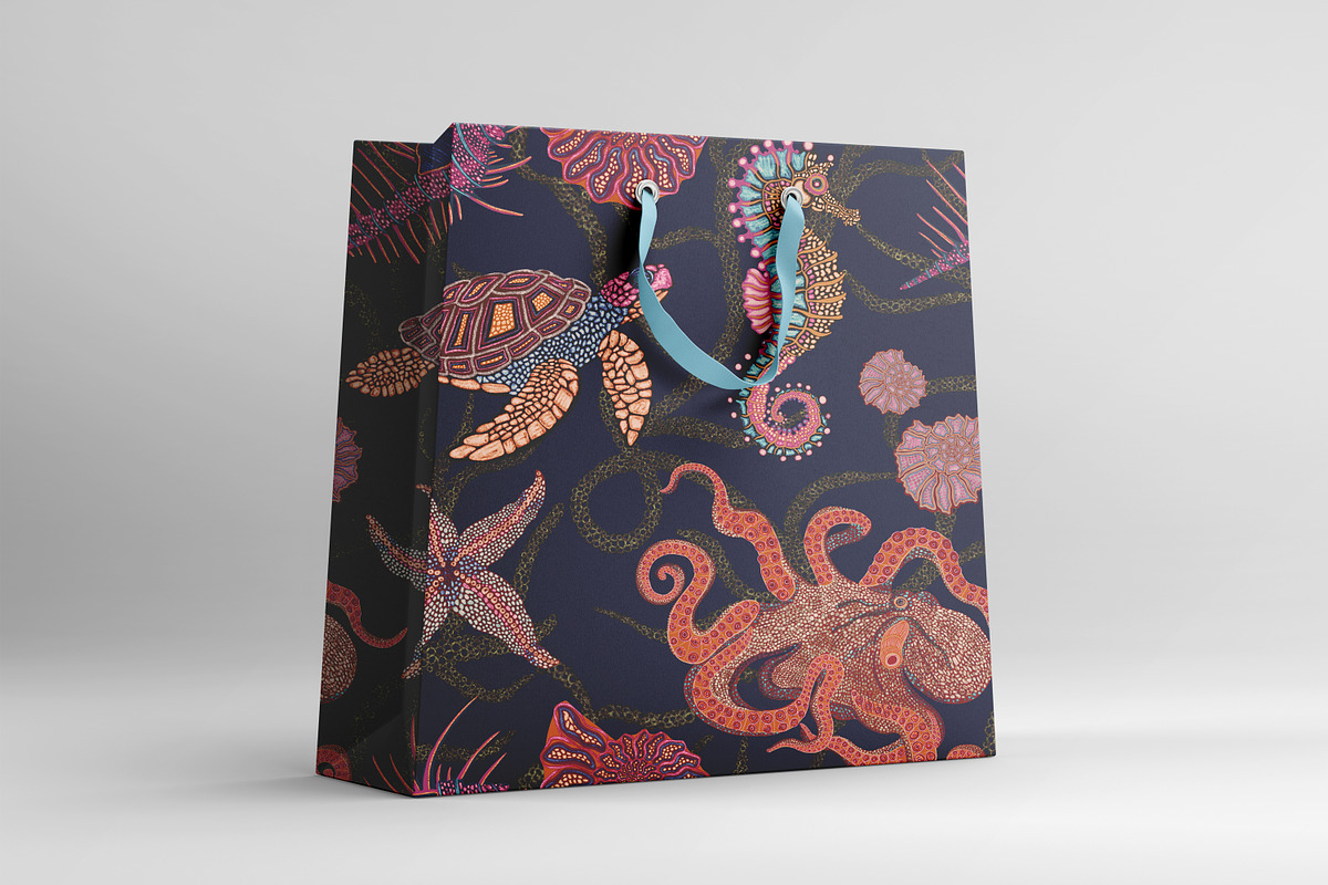 Marine Fauna, a Decorative Illustration by Andre_Eva (Photo 6 of 7)