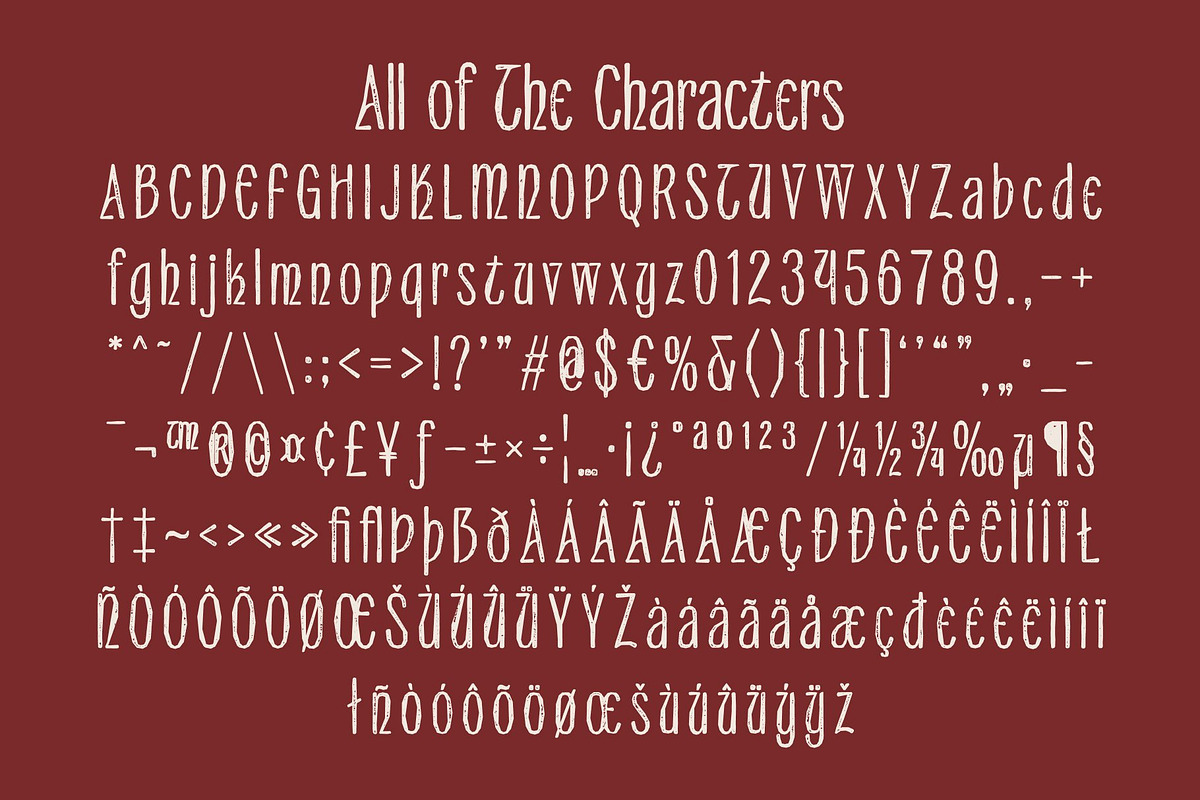 CS Burke Stamp, a Sans Serif Font by Craft Supply Co. (Photo 8 of 8)