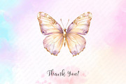 Glitter Butterfly Sublimation Clipar, an Illustration by Watercolor design (Thumbnail 10 of 13)
