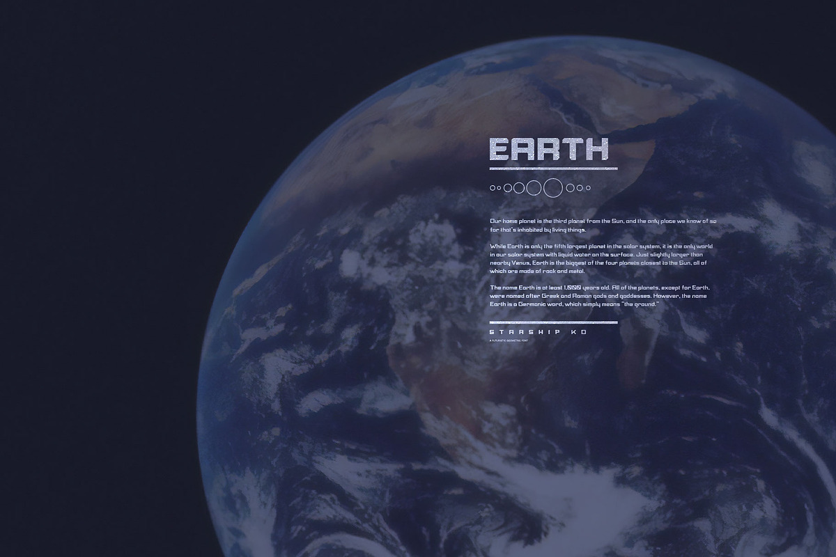 Starship KD, a Font by Unfinished Design (Photo 10 of 12)