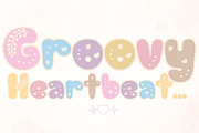 Groovy Heartbeat - Handwritten, a Handwritten Font by Charmingbear59.design (Thumbnail 1 of 5)