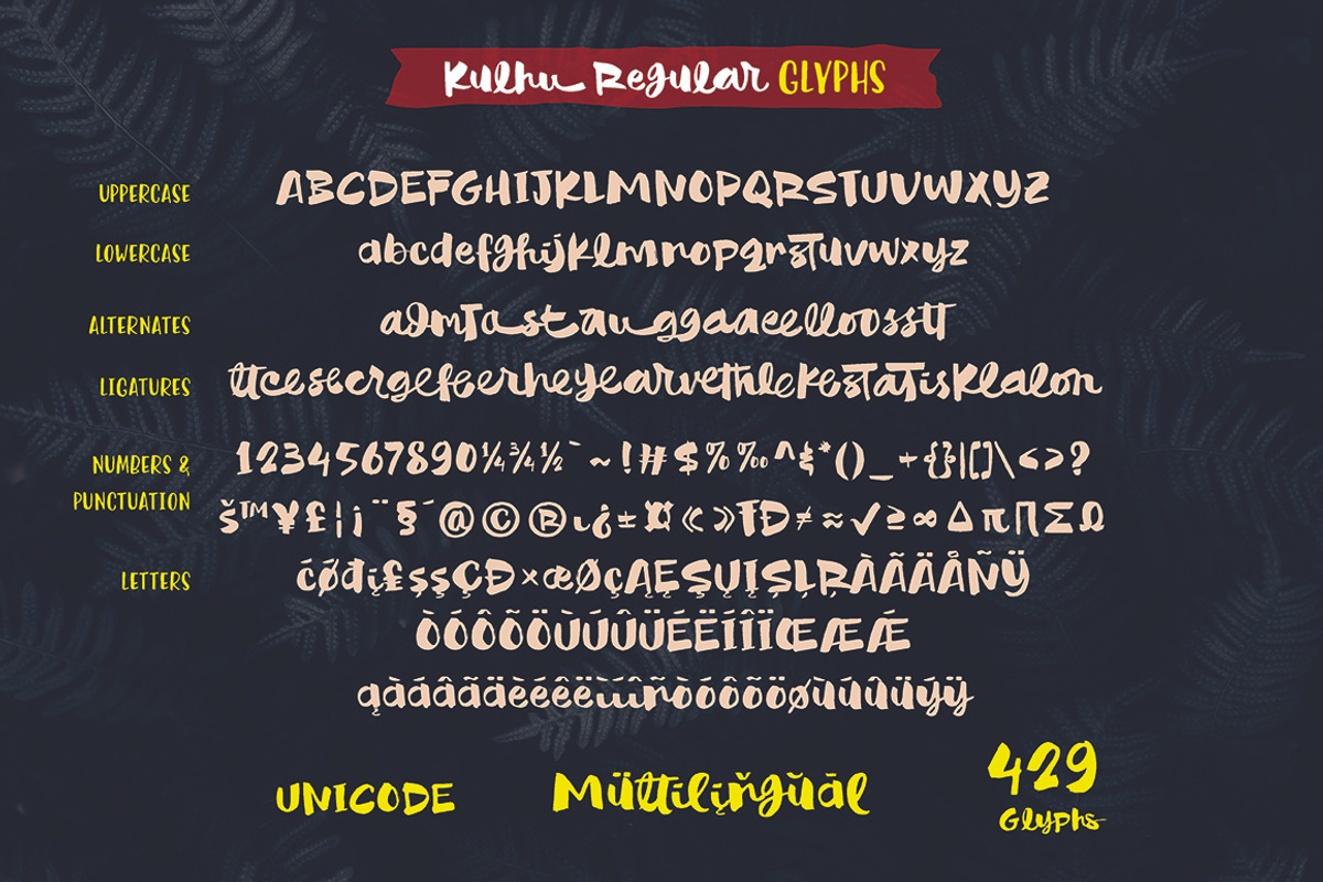 Kulhu, 2 Brush Font Packages, a Script Font by JROH Creative (Photo 10 of 12)
