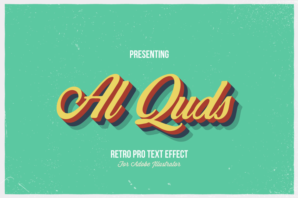 RetroPro-Illustrator Graphic Styles, a Layer Style Add-On by Vector Galore (Photo 5 of 7)