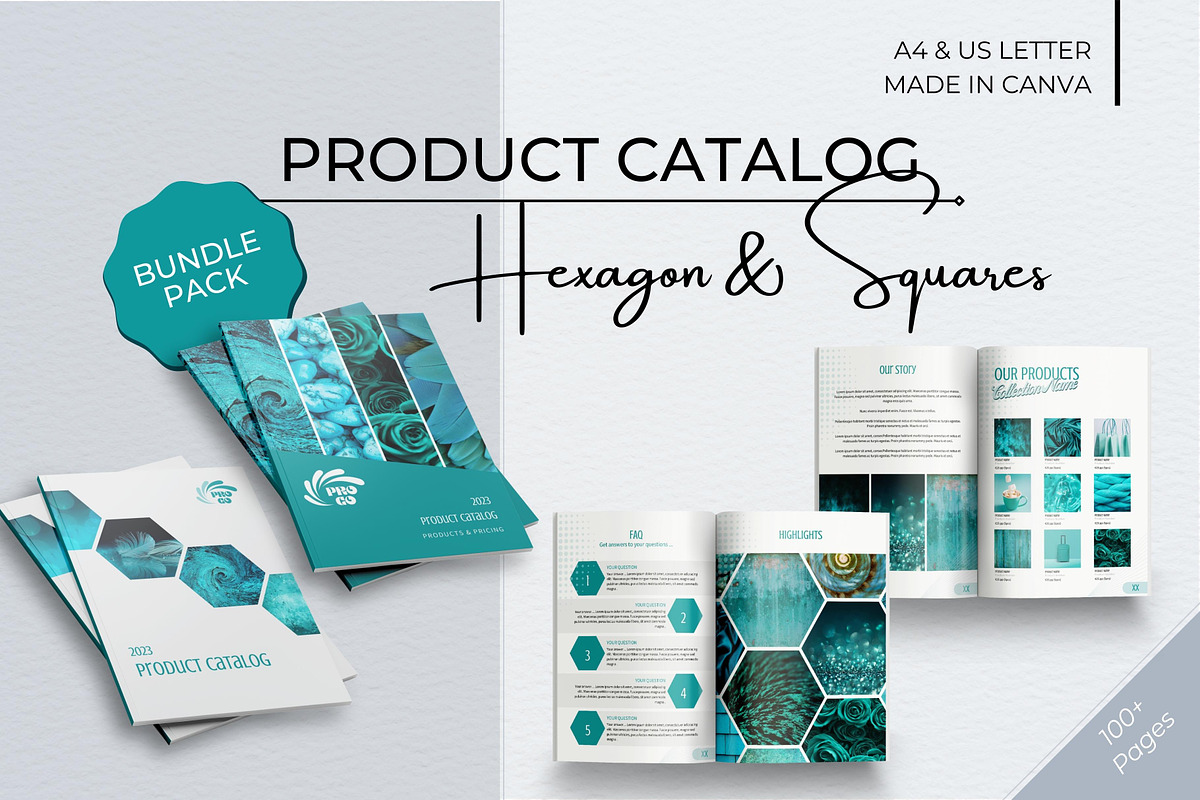 Product Catalog Canva Template, a Magazine Template by B2 Digital Design (Photo 1 of 11)