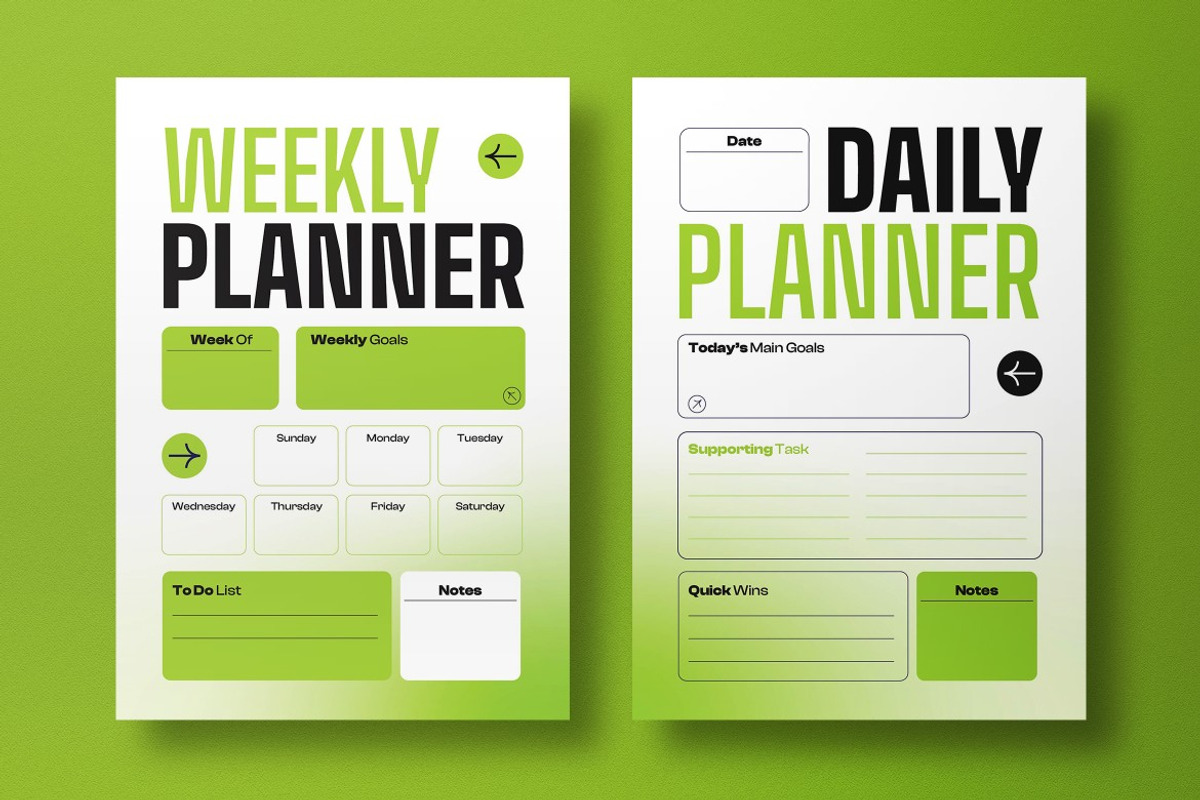 Weekly And Daily Planner preview 2