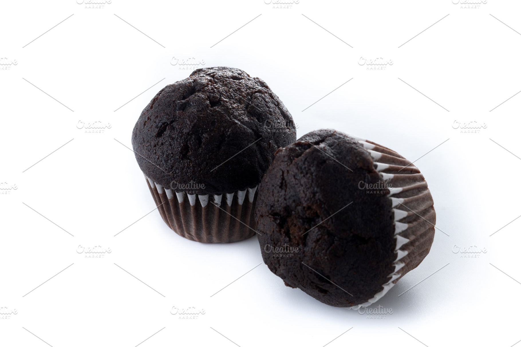 Homemade chocolate muffins, a Food & Drink Photo by etorres69
