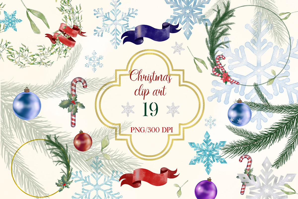 Christmas png clipart Goodnotes, a Shape Add-On by Ducatum (Photo 1 of 6)