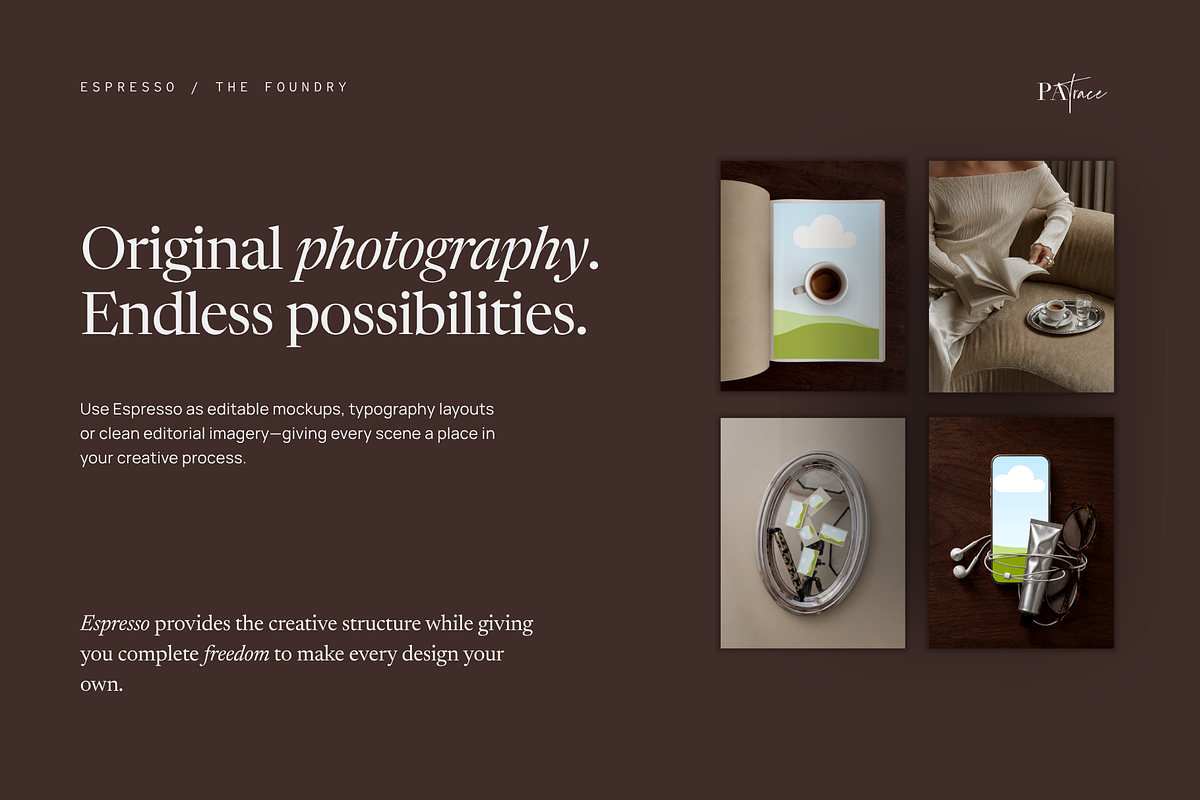 ESPRESSO Mockup-Style Canva Kit, a Social Media Template by Patrace Studio (Photo 9 of 12)
