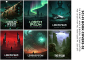 Sci-Fi Book Covers Templates 02, a Print Template by Digital Art Creations (Thumbnail 2 of 6)