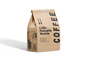 Coffee Bag Packaging Mockup PSD, a Packaging Mockup by pixelmock (Thumbnail 14 of 19)