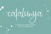 Catalunya Script, a Script Font by Beck McCormick (Thumbnail 1 of 10)