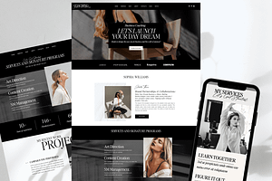 Showit Web Template