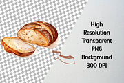 Watercolor Baking Clipart Set, a Food Illustration by CropUp Creative (Thumbnail 6 of 7)
