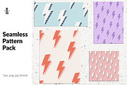 Abstract thunder digital paper, a Pattern Graphic by Norse Studio (Thumbnail 1 of 3)