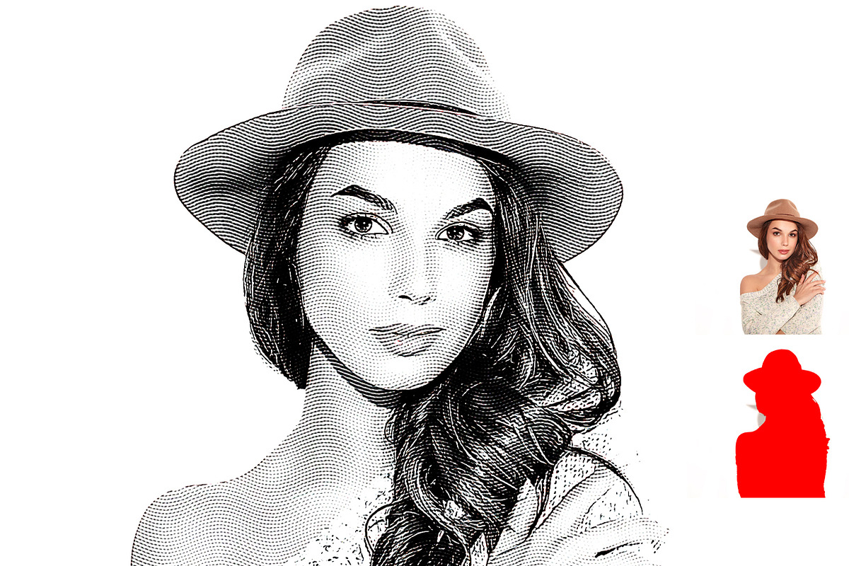 Engraved Effect Photoshop Action, an Action Add-On by MRI STUDIO (Photo 20 of 26)