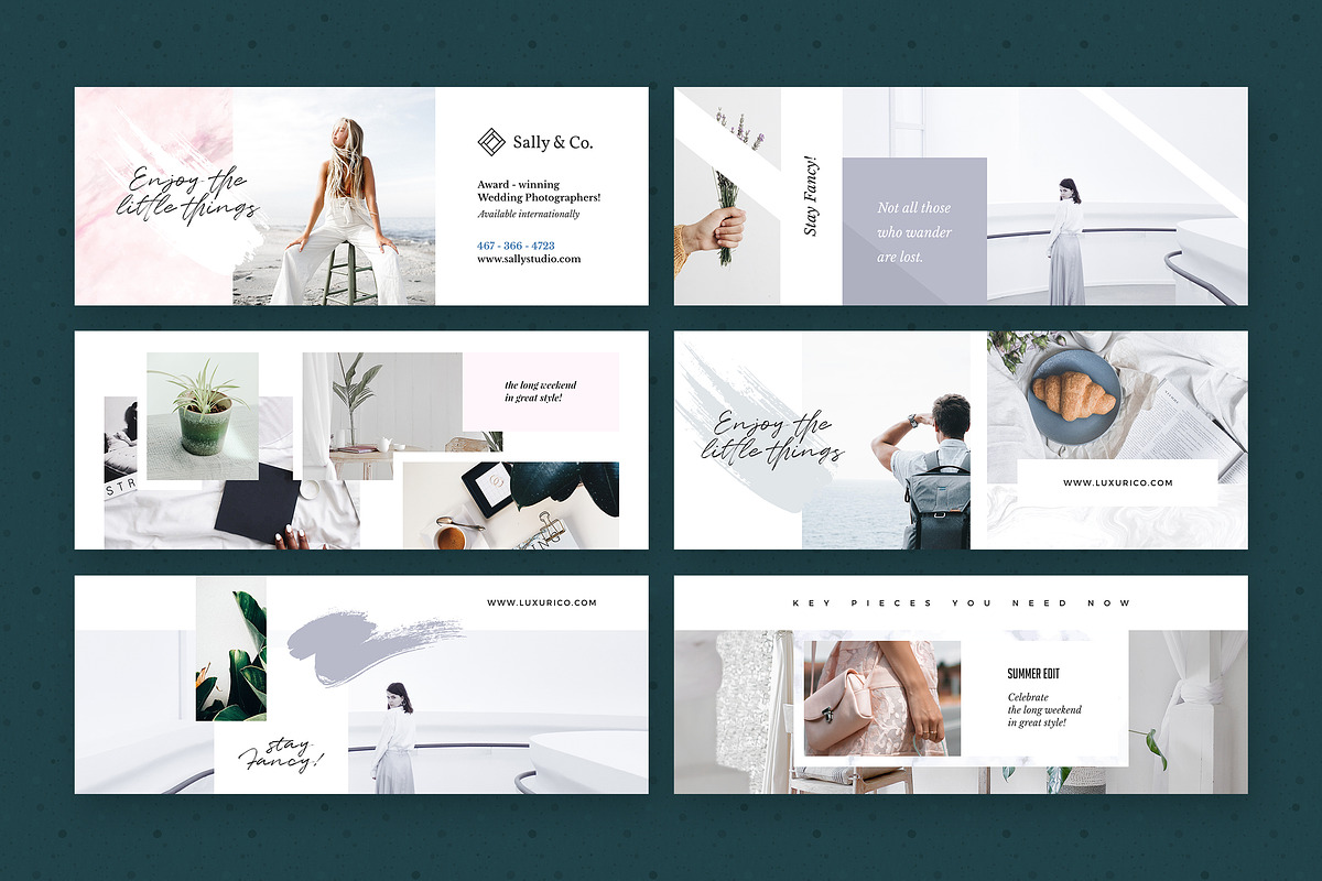 Modern Facebook Cover Pack - Canva, a Social Media Template by Crevo Studio (Photo 10 of 14)