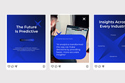 AI Data Analytics Instagram Post, a Social Media Template by Izdihaar_Studio (Thumbnail 2 of 4)
