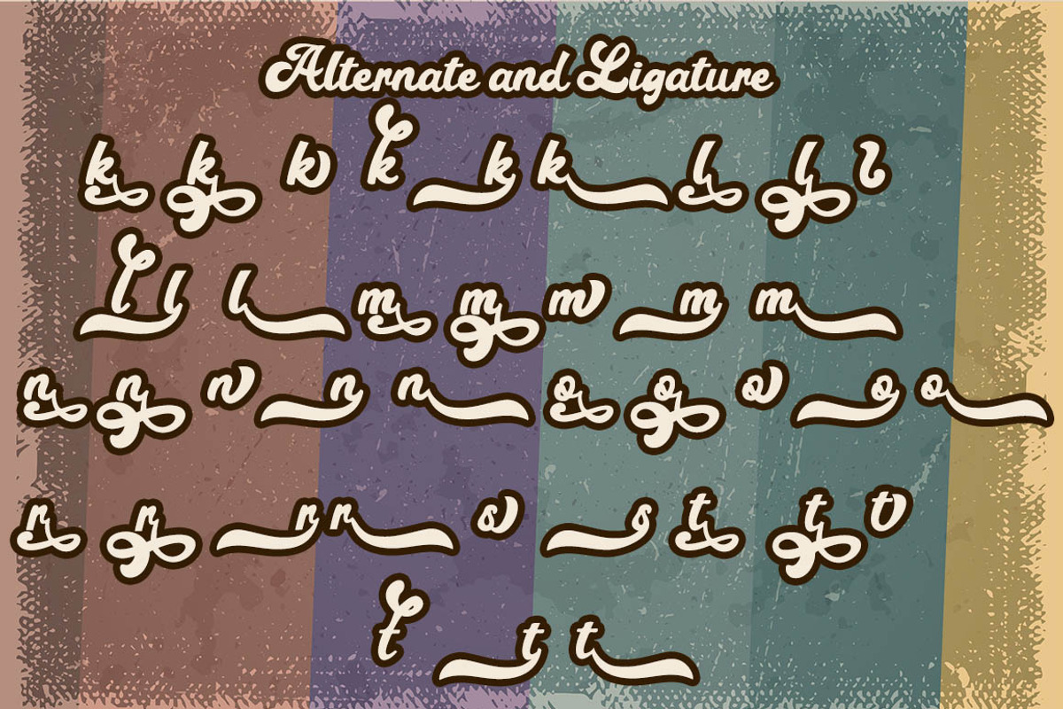 Antonio, a Script Font by Zaenal Studio (Photo 7 of 12)