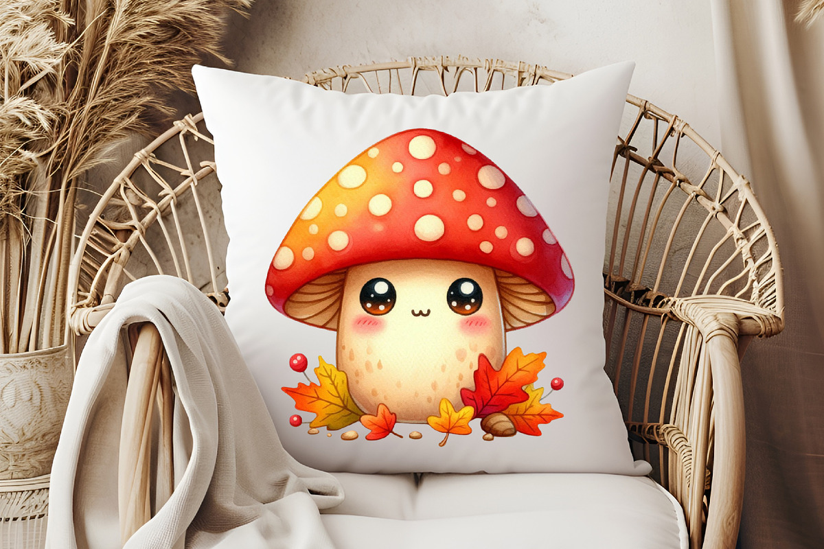 Kawaii Fall Halloween Clipart Bundle, an Illustration by Pixels.Craft (Photo 7 of 7)