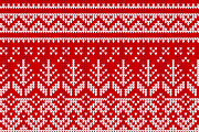 30 Seamless Knitted Borders, a Decorative Illustration by VasilkovS (Thumbnail 3 of 11)