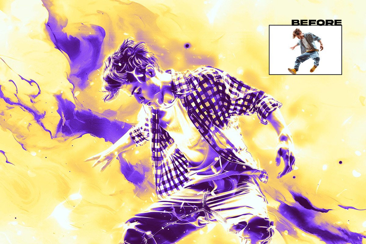 Cold Explosion Photoshop Action, an Action Add-On by iHemalaya (Photo 4 of 5)
