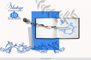 Vintage Wedding Frames, a Decorative Illustration by Collection by VY (Thumbnail 8 of 11)