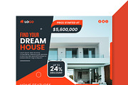 Real estate social media banner, a Decorative Illustration by Photoshop Action (Thumbnail 15 of 17)
