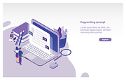 Copywriting concept, a Technology Illustration by Good Studio (Thumbnail 1 of 3)