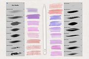 CUTE ILLUSTRATION PROCREATE BRUSHES, a Brush Add-On by AlexandraArt (Thumbnail 5 of 12)