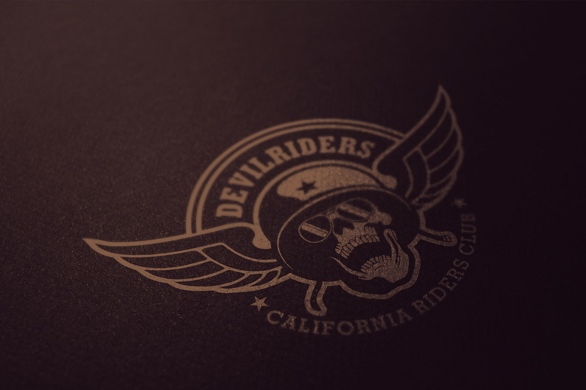 DevilRiders Logo Temp., a Branding & Logo Template by g design (Photo 3 of 4)