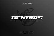 Benoirs, a Font by garismantra (Thumbnail 1 of 4)